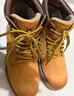 骆驼（CAMEL）王俊凯同款马丁靴高帮户外工装大黄靴男 GE122W7757T 金黄 40 实拍图