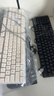 前行者GX 87/104键真机械手感游戏键盘鼠标套装有线静音薄膜键鼠台式电脑网吧笔记本办公背光USB外接外设 白色-彩虹背光键盘【加厚升级版】 实拍图