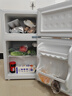 新飞（Frestec）小冰箱 冰箱小型双开门 迷你双门家用宿舍租房冷藏冷冻电冰箱节能省电 48L白【一级能效+租房神器】 实拍图