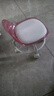 亚克力小凳子静音带万向轮儿童学步凳网红小椅子滑轮矮凳浴室凳 颜色随机【活动款】 实拍图