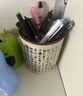六品堂木质笔筒 文房四宝收藏馈赠摆件实木家居办公配件书法国画商务礼品工艺品【花梨木方形笔筒】 实拍图