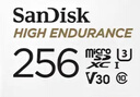 闪迪（SanDisk）256GB TF（MicroSD）4K内存卡 行车记录仪 监控摄像头专用 循环录制20,000小时 高耐用存储卡 实拍图
