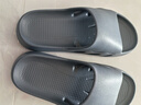 京东京造【专业防滑】浴室防滑拖鞋老人孕妇舒适居家拖鞋男士灰色40-41 实拍图