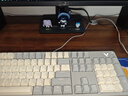 雷柏（Rapoo）V500PRO米灰升级款 104键有线背光机械键盘 PBT双色键帽电脑办公游戏全键无冲可编程键盘 红轴 实拍图