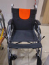 鱼跃 (yuwell)手动轮椅车H062折叠老人轻便免充气铝合金旅行手推代步 实拍图