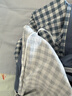 雅鹿 纯棉被套200x230cm单件全棉双人家用床单被罩加厚磨毛床上四件套 小蓝格【100%纯棉 亲肤裸睡】 200*230cm【被套单件】 实拍图