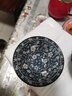 杰艺青花茶杯斗笠杯陶瓷功夫茶杯单杯主人杯小茶杯茶具茶盏套装品茗杯 青花茶杯【蔷薇】小号 实拍图