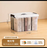 禧天龙塑料透明整理箱衣物收纳箱玩具储物箱外体积62L 50.7*38.6*31.8cm 实拍图