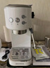 柏翠(petrus)  咖啡机小白醒醒意式浓缩咖啡机全半自动家用小型打奶泡PE3366  实拍图