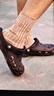 CROCS卡骆驰洞洞鞋贝雅洞洞鞋轻便运动鞋耐磨一脚蹬拖鞋休闲鞋|10126 深蓝-410 40 (250mm) 实拍图