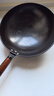 京严炒锅章丘款铁锅无涂层炒菜不粘锅家用精铁锅具燃气电磁炉用已开锅 【燃气灶专用】适合2-3人  赠盖铲  直径 30cm 百年工艺｜传统铁锅｜健康不沾 实拍图
