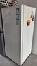海尔（Haier）山茶花211L立式冰柜小型家用小冰柜减霜一级节能冷冻大容量精致深冷冷柜小冰箱BD-211GHW9国家补贴 实拍图