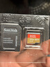 闪迪（SanDisk）256GB TF(MicroSD)内存卡 4K极速金卡A2 V30 U3行车记录仪 运动相机无人机 监控存储卡 读190MB/s 实拍图