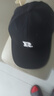 【热巴同款】加大棒球帽帽子男女大头围显脸小春夏字母百搭棒球帽 刺绣款-黑色 实拍图