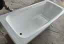 科勒（KOHLER）浴缸家用成人浴缸黛森嵌入式防滑瓷釉泡澡铸铁浴缸 K-18204T-GR（1.7m带扶手）1.7m 实拍图