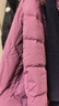 坦博尔羽绒服女中长款连帽休闲妈妈款加厚外套510506D 紫罗兰 175  实拍图