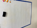 飞博士90*120cm软白板墙贴不伤墙可移除磁性小白板办公会议写字板挂式磁力黑板家用可擦儿童画板涂鸦墙纸 实拍图