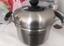 苏泊尔SUPOR 蒸滋味复底304不锈钢汤蒸多用锅22cm汤锅单层蒸笼SZ22S1 实拍图