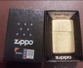 ZIPPO打火机之宝防风煤油 盔甲拉丝黄铜 生日礼物送老公送男友单机 实拍图