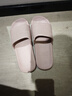 京东京造【抗菌皮纹拖】eva软弹拖鞋居家室内防臭浴室凉拖女士粉色39-40 实拍图