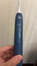 飞利浦（PHILIPS）声波电动牙刷钻石3系 生日礼物情侣款送男生女友微泡水流HX5181/02 蓝色 实拍图