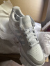 adidas ENTRAP美式校园风运动少年感复古篮球风板鞋男女阿迪达斯   白色/浅蓝/灰色   41 实拍图