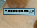磊科（netcore）GS9 9口网管型2.5G交换机 8个2.5G电口+1个万兆SFP光口 千兆网络分线器 支持vlan链路聚合/NAS光猫 实拍图