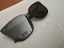 CAPONI尼龙偏光GM墨镜男女太阳眼镜防紫外线开车大脸眼睛明星配近视度数 B款-0度（升级偏光版，更高清） 实拍图