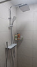 九牧（JOMOO）花洒淋浴套装琴键按摩喷枪除垢顶喷水愈精灵淋浴器36668-882/1B-1 实拍图