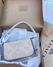 蔻驰（COACH）【品牌直供】女士经典标志NOLITA 19号手提单肩包深石蓝色CBQ88 实拍图