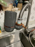 美的（Midea）净水器水龙头过滤器家用自来水滤水器直饮前置过滤器厨房卫生间通用除水垢除余氯双出水可清洗滤芯 一机三芯【两年免换滤芯】 实拍图