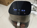 美的（Midea）炎烤免翻面空气炸锅蒸烤一体多功能上下双热源可视窗口家用大容量6.5L金属内腔智能全自动 KZC6502 实拍图