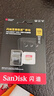 闪迪（SanDisk）128GB TF(MicroSD)内存卡 4K极速金卡A2 V30 U3行车记录仪 运动相机无人机 监控存储卡 读190MB/s 实拍图