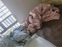水星家纺被子冬季被子母被芯二合一纤维被褥约9.5斤220*240cm蓝 实拍图