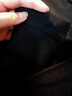 浪莎保暖内衣女加厚加绒中老年女士秋冬秋衣秋裤保暖套装 女款黑色XL 实拍图