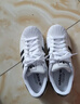 阿迪达斯adidas三叶草贝壳头SUPERSTARII男女休闲鞋 IH8659 42码 实拍图