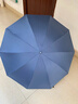 天堂 防晒晴雨伞三折 晴雨伞加大加固防晒晴雨两用经典商务 黑色 实拍图