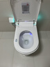 九牧系列（JOMOO）正品一体智能马桶家用大坐圈即热无水压限制坐便器 白色顶配版（语音+泡沫盾）带水箱 通用坑距（送货上门+免费安装） 实拍图