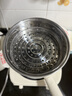 美的（Midea）电煮锅 小电锅 电蒸锅 电火锅 电热锅 分体式可拆洗 2.6L学生宿舍多功能锅 泡面锅 XZC2061 配蒸笼 实拍图