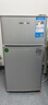华宝小冰箱小型家用出租房用冷藏冷冻两用一级能效节能省电迷你宿舍寝室办公室二门电冰箱 【一级能效】68L银色【全国联保】 实拍图