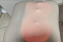 SKG 腰部按摩器V5腰靠靠垫车载护腰颈椎肩颈腿背部按摩仪热敷一博同款 生日礼物送男女朋友父母亲实用 卡其色-限定礼盒 实拍图