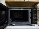 美的（Midea）家用变频微波炉平板式易清洁 800W微波速热 一键智能菜单 钻石背板 微晶面板加热20L（PM20M2） 实拍图