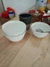 蓝百合碗盘餐具家用米饭碗盘子菜盘汤碗面碗鱼盘 5英寸高脚碗 实拍图