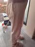 雅特茂月子服纯棉孕妇睡衣秋冬产后怀孕期产妇哺乳家居服套装 【无胸垫】秋冬纯棉磨毛220g·杏子粉 1311 L 「合适121-140斤」 实拍图