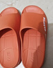 回力厚底防滑男女士凉拖室内外穿软底洗澡浴室拖鞋HL0212橙色36-37 实拍图