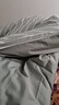 水星家纺被套纯棉100%全棉60支水洗长绒棉A类被罩单件床上用品150x210 实拍图