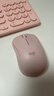 罗技（Logitech）M221轻音鼠标 无线鼠标 办公鼠标 对称鼠标 带无线微型接收器 茱萸粉 实拍图