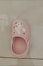 牧童儿童拖鞋夏男宝宝洞洞鞋软底女童卡通洗澡婴幼儿家居鞋萌兔粉160 实拍图