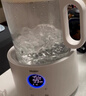 海尔恒温电热水壶1.5L 速热烧水壶煮茶壶冲泡奶粉调奶器 保温除氯不锈钢加热盘电热水壶H207白色 实拍图