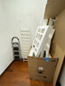 奥鹏 梯子家用四步折叠梯子加厚钢管铁梯宽踏板人字梯单侧工程梯 实拍图